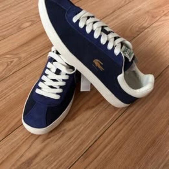 Lacoste Women’s Sneakers – Baseshot model in premium suede leather. - Picture 2 of 3